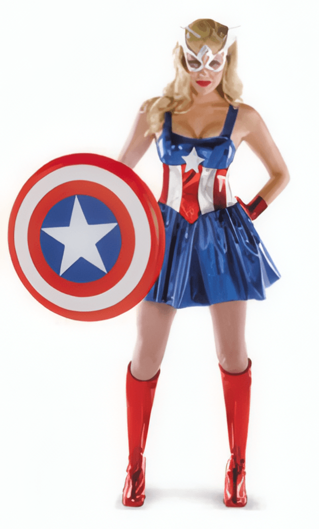 Disfraz de Capitana América